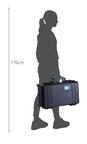 HPRC 2550W Waterproof Case With Wheels - Size Comparison