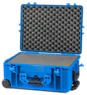 HPRC 2600W Waterproof Case With Wheels - Blue with Foam