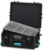 HPRC 2600W Waterproof Case With Wheels - Black with Second Skin