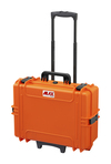 MAX505TR with Wheels and Retractable Pull Handle - Orange