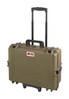 MAX505TR with Wheels and Retractable Pull Handle - Olive (Sahara)