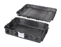MAX1090H280-R Waterproof Case with Removable Lid (with Wheels) - Open and Empty with Lid Detached