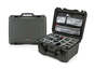 Nanuk 933 Waterproof Hard Case - Olive - With padded divider set and lid organiser - View showing inside of case