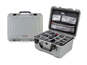 Nanuk 933 Waterproof Hard Case - Silver - With padded divider set and lid organiser - View showing inside of case