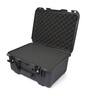 Nanuk 933 Waterproof Hard Case - Graphite - With cubed foam set - View showing inside of case