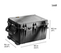 Peli 1660 Case With Dividers SPECIAL OFFER - with wheels