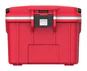 Peli 8QT Personal Cooler: Osha Red - White Closed