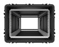 Peli 24 Inch Euro-V 7U EURO-V-7U-S Shock Rack Case with Wheels