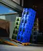 Peli ISP2 Rotomoulded Cases stacked on Europallet in a slope
