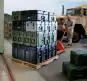 Peli ISP2 Rotomoulded Cases stacked on Europallet