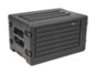 SKB 1SKB-R6SW 6U rSeries Shallow Rolling Rack Case with Wheels