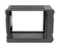 SKB 1SKB-R8SW 8U rSeries Shallow Rolling Rack Case with Wheels