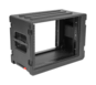 SKB 1SKB-R8SW 8U rSeries Shallow Rolling Rack Case with Wheels