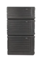 SKB 1SKB-R8SW 8U rSeries Shallow Rolling Rack Case with Wheels