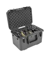 Inside of the SKB 3I-1610-10B-M Five Handgun Case