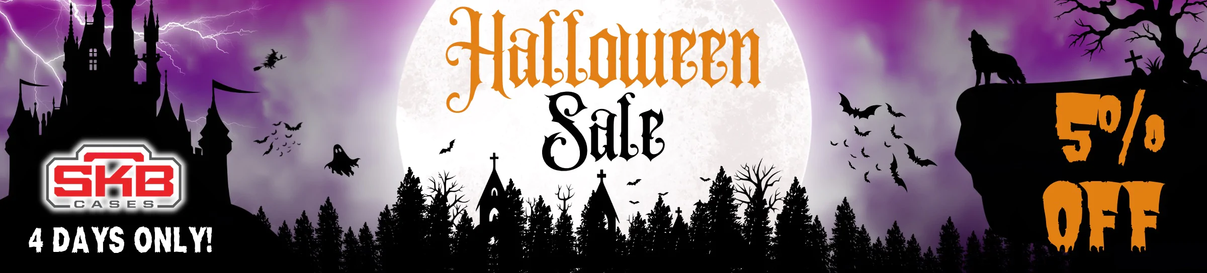 SKB Racks Halloween Sale at Waterproof Cases