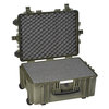 Explorer 5326 Case With Wheels - Olive Green with Foam