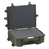 Explorer 5823 Waterproof Case With Wheels - Olive Green with Foam
