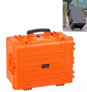 Explorer 5833 Waterproof Case With Wheels - Orange Front