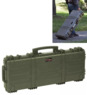 Explorer 9413 Waterproof Case With Wheels - Olive Green Front