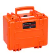 Black Explorer 2214 Waterproof Case - Orange Front