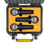 HPRC 2200 CASE for 3 Universal Microphones
