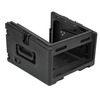 SKB 1SKB-R104W Audio and DJ Rack Case 10U x 4U Compact Rolling Rig with Wheels