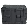 SKB 3RR-11U24-25B - 24 Inch Deep Removable Shock Rack Case - 11U