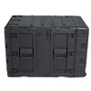 SKB 3RR-11U24-25B - 24 Inch Deep Removable Shock Rack Case - 11U