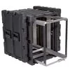 SKB 3RR-14U24-25B - 24 Inch Deep Removable Shock Rack Case - 14U