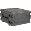SKB 3SKB-R04U20W - 20 Inch Deep Roto Shockmount Rolling Rack Case - 4U